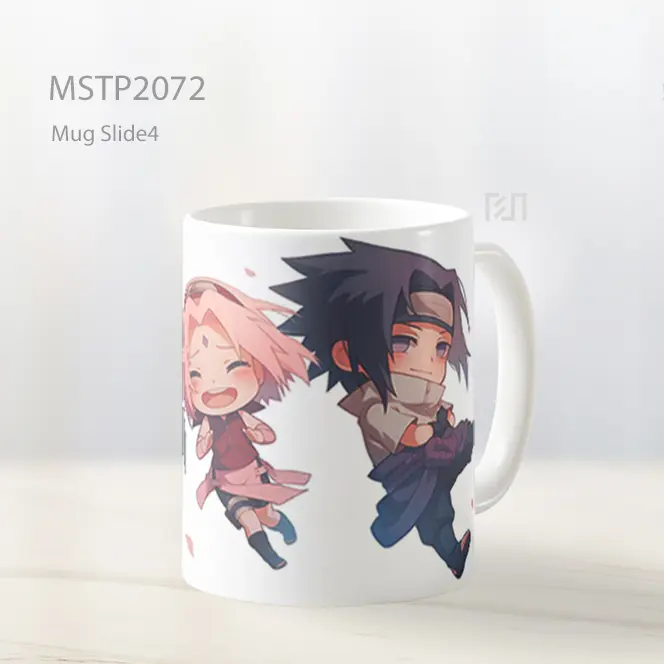 Naruto Sasuke Sakura Chibi Persahabatan Mug MSTP2072