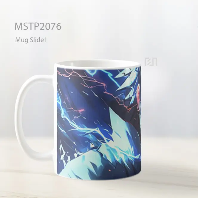 Naruto Sasuke Uchiha Mangekyou Sharingan Mug MSTP2076 - All-side / Desain