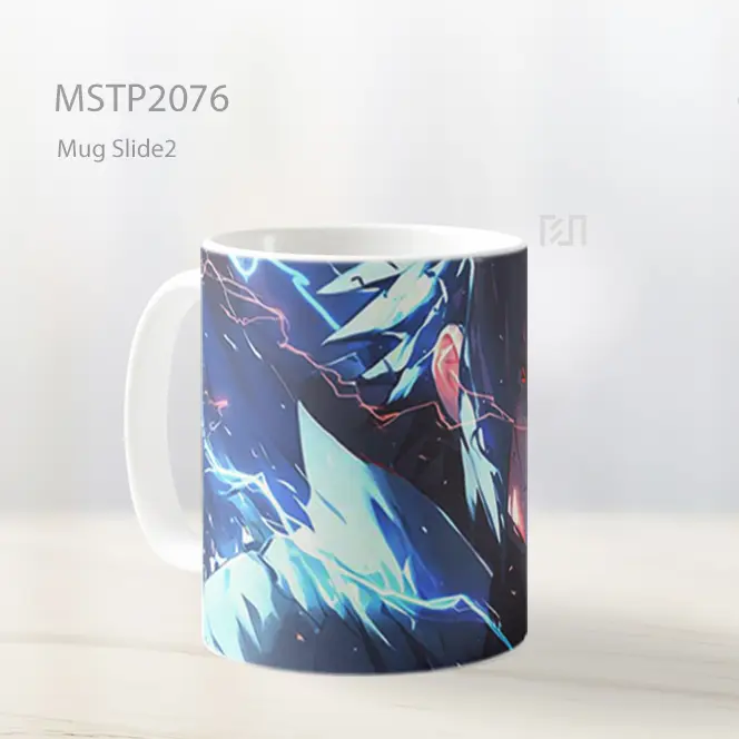 Naruto Sasuke Uchiha Mangekyou Sharingan Mug MSTP2076 - All-side / Desain