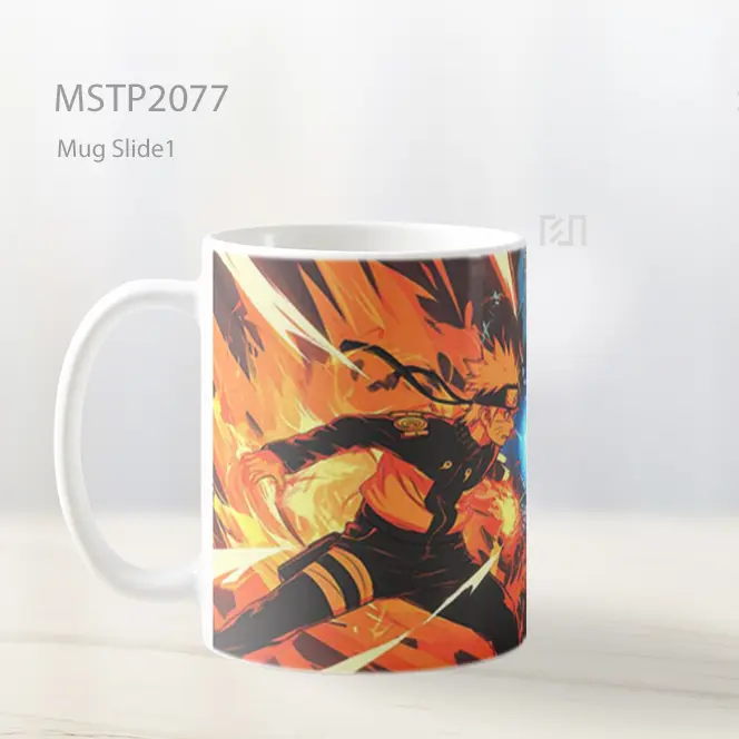 Naruto Sasuke Ultimate Showdown Mug MSTP2077 - All-side / Desain