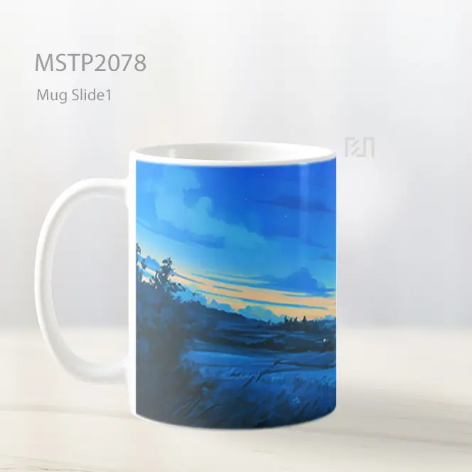 Naruto Sendirian Senja Mug MSTP2078 - All-side / Desain