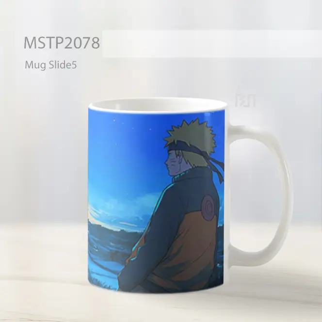 Naruto Sendirian Senja Mug MSTP2078 - All-side / Desain