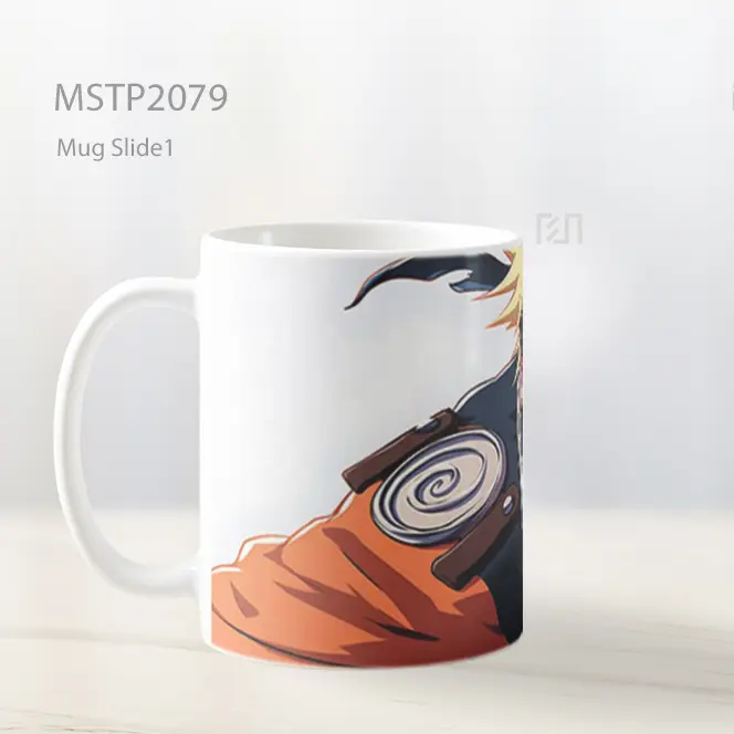 Naruto Serangan Kunai Ultrawide Mug MSTP2079 - All-side / Desain
