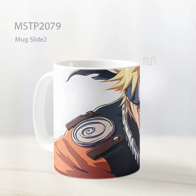Naruto Serangan Kunai Ultrawide Mug MSTP2079 - All-side / Desain