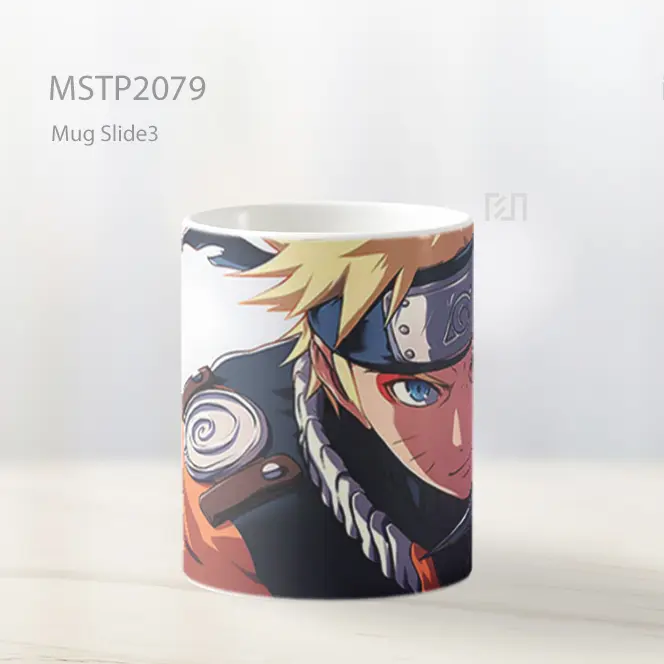 Naruto Serangan Kunai Ultrawide Mug MSTP2079 - All-side / Desain