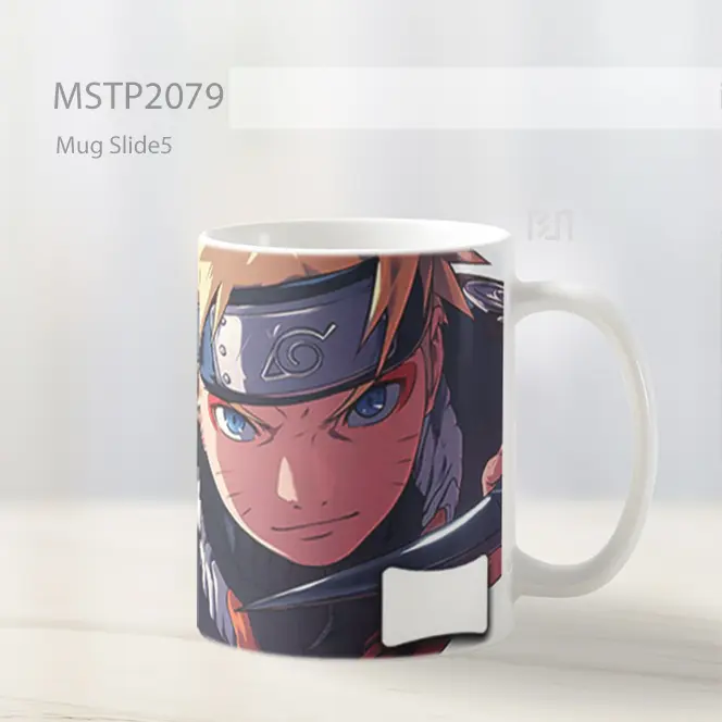 Naruto Serangan Kunai Ultrawide Mug MSTP2079 - All-side / Desain