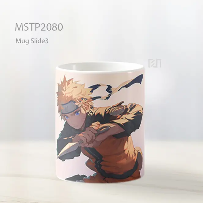 Naruto Shippuden Aksi Mug MSTP2080 - All-side / Desain