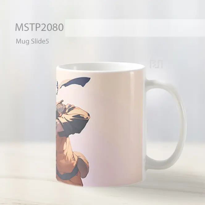 Naruto Shippuden Aksi Mug MSTP2080 - All-side / Desain
