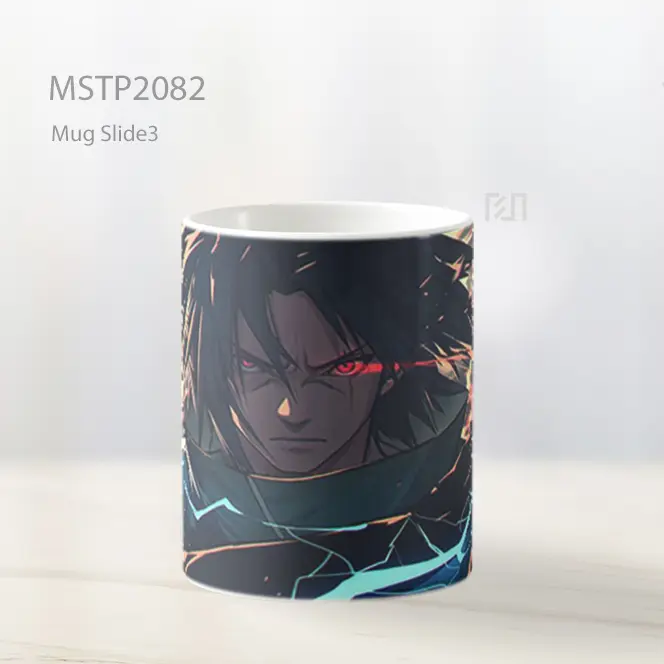 Naruto Shippuden Sasuke Uchiha Sharingan Mug MSTP2082 - All-side / Desain
