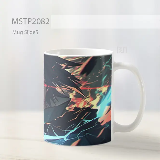 Naruto Shippuden Sasuke Uchiha Sharingan Mug MSTP2082 - All-side / Desain