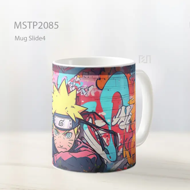 Naruto Street Art Gaya Grafiti Mug MSTP2085