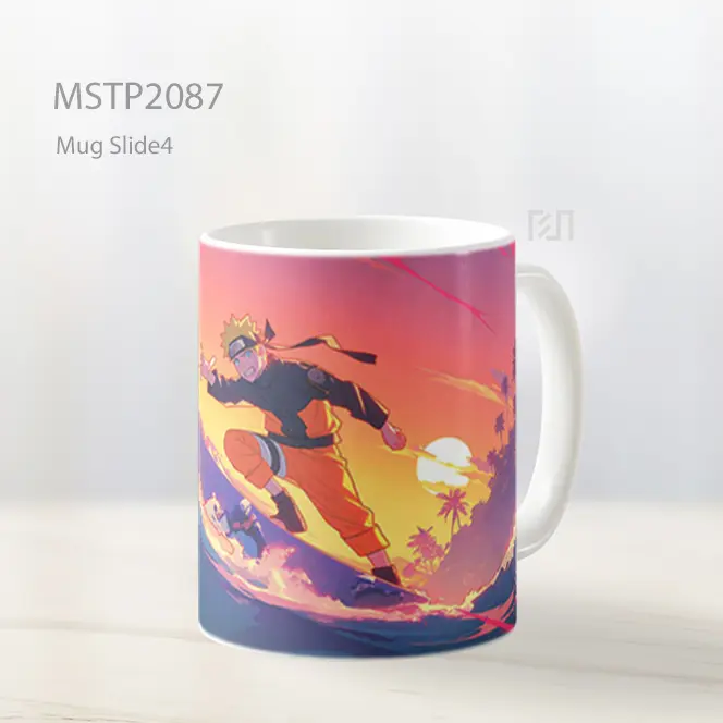 Naruto Surfing Dorito Neon Mug MSTP2087