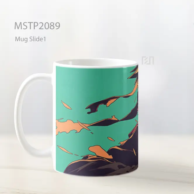 Naruto Tampang Epik Anime Mug MSTP2089 - All-side / Desain