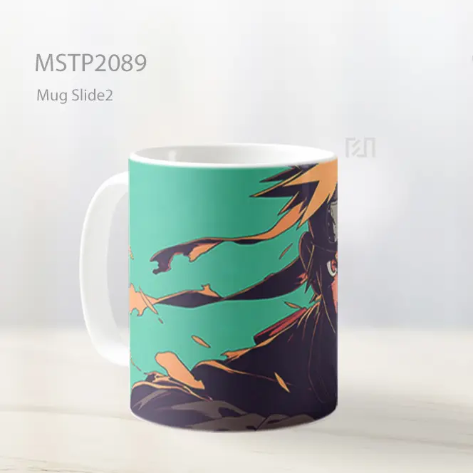 Naruto Tampang Epik Anime Mug MSTP2089 - All-side / Desain