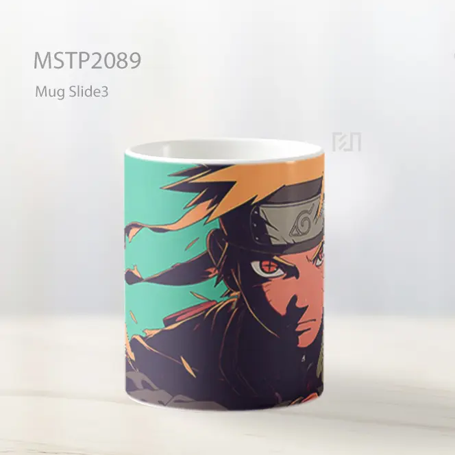 Naruto Tampang Epik Anime Mug MSTP2089 - All-side / Desain