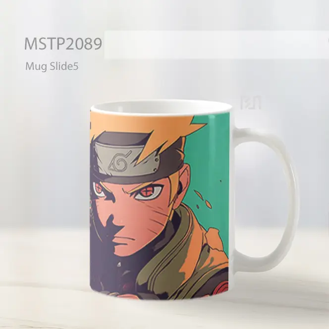 Naruto Tampang Epik Anime Mug MSTP2089 - All-side / Desain
