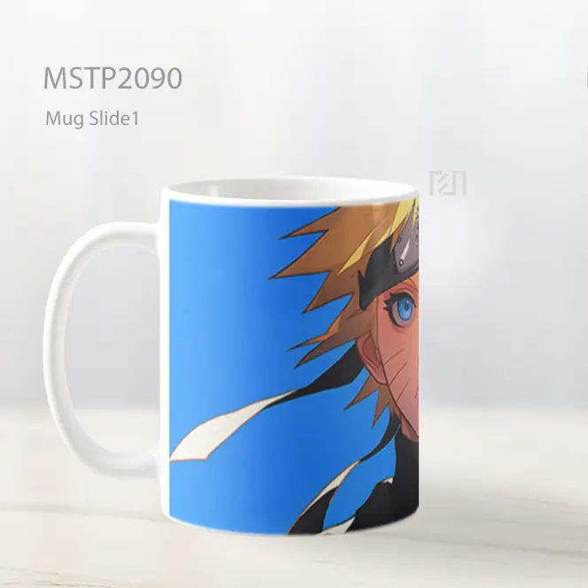 Naruto Tampang Serius Ultrawide Mug MSTP2090 - All-side / Desain