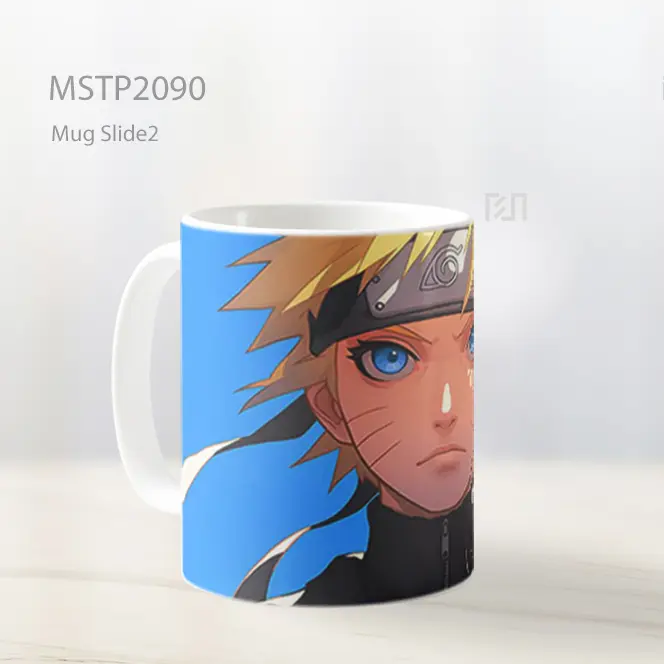 Naruto Tampang Serius Ultrawide Mug MSTP2090 - All-side / Desain