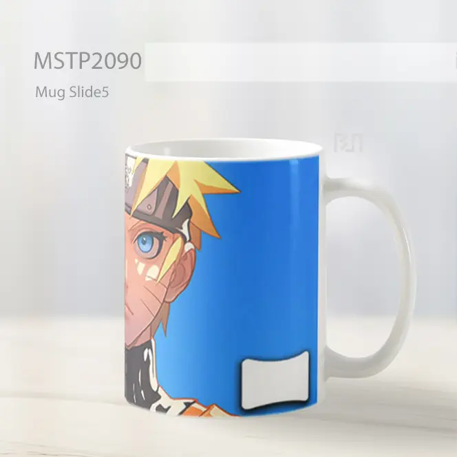 Naruto Tampang Serius Ultrawide Mug MSTP2090 - All-side / Desain
