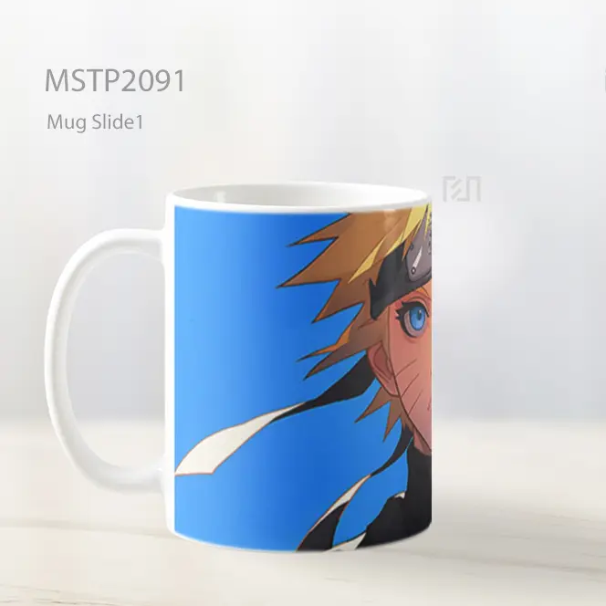 Naruto Tampang Serius Ultrawide Mug MSTP2091 - All-side / Desain