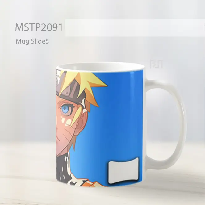 Naruto Tampang Serius Ultrawide Mug MSTP2091 - All-side / Desain