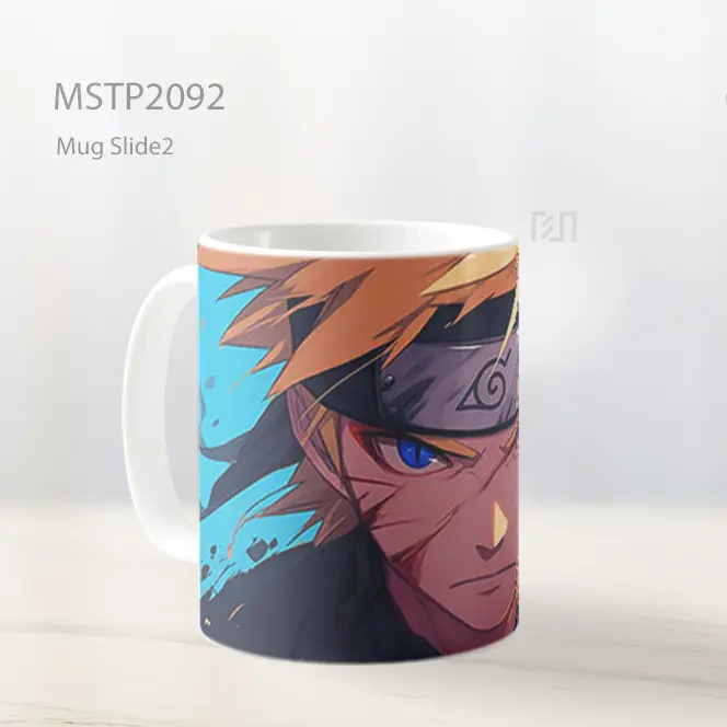 Naruto Tatapan Biru Penuh Tekad Mug MSTP2092 - All-side / Desain