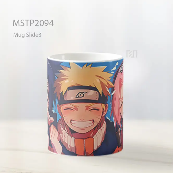 Naruto Tim 7 Tersenyum Ultrawide Mug MSTP2094 - All-side / Desain
