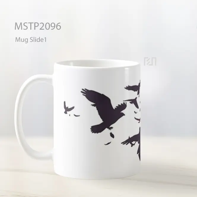 Naruto Uchiha Itachi Tentara Burung Gagak Mug MSTP2096 - All-side / Desain