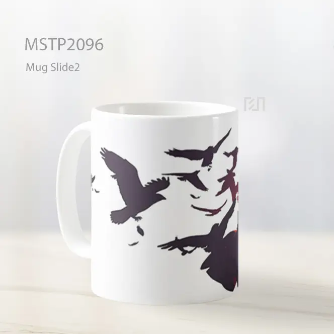 Naruto Uchiha Itachi Tentara Burung Gagak Mug MSTP2096 - All-side / Desain