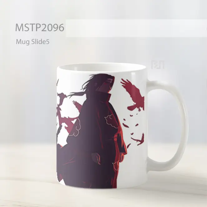 Naruto Uchiha Itachi Tentara Burung Gagak Mug MSTP2096 - All-side / Desain