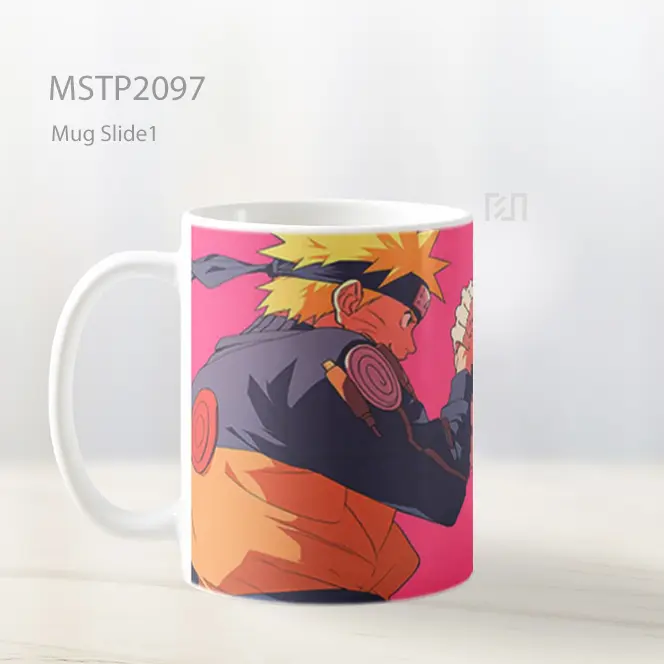 Naruto Uzumaki And Sasuke Uchiha Naruto Mug MSTP2097 - All-side / Desain