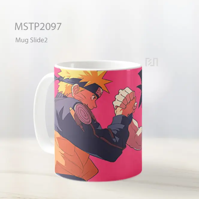 Naruto Uzumaki And Sasuke Uchiha Naruto Mug MSTP2097 - All-side / Desain