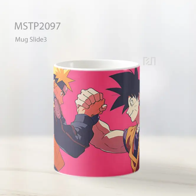 Naruto Uzumaki And Sasuke Uchiha Naruto Mug MSTP2097 - All-side / Desain
