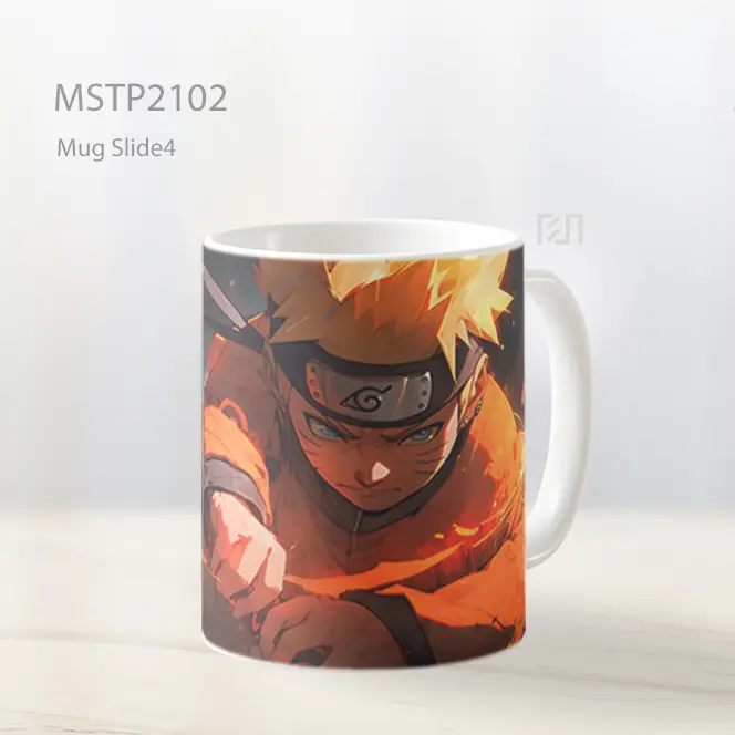 Naruto Uzumaki Dalam Pertarungan Anime Mug MSTP2102