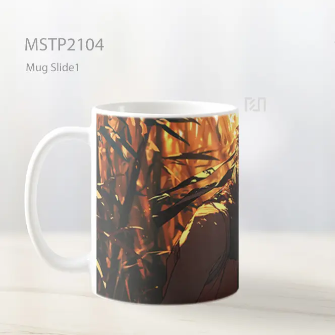 Naruto Uzumaki Di Hutan Oranye Mug MSTP2104 - All-side / Desain