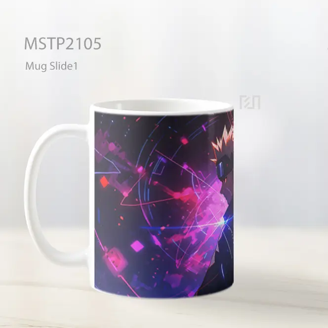 Naruto Uzumaki Epik Ungu Mug MSTP2105 - All-side / Desain