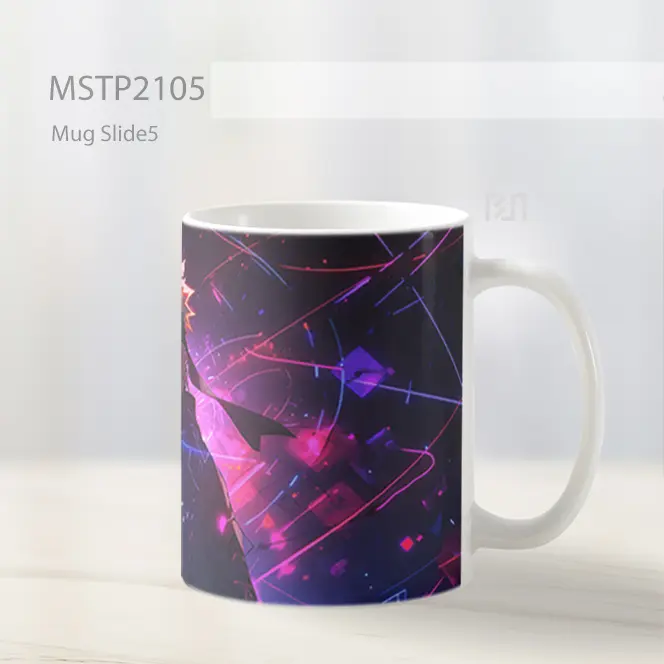 Naruto Uzumaki Epik Ungu Mug MSTP2105 - All-side / Desain