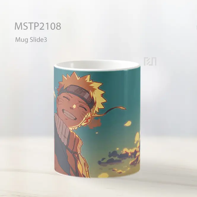 Naruto Uzumaki Hari Cerah Mug MSTP2108 - All-side / Desain