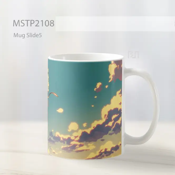 Naruto Uzumaki Hari Cerah Mug MSTP2108 - All-side / Desain