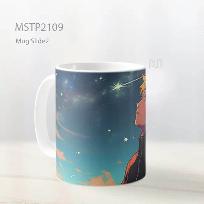 Naruto Uzumaki Impian Hokage Mug MSTP2109 - All-side / Desain