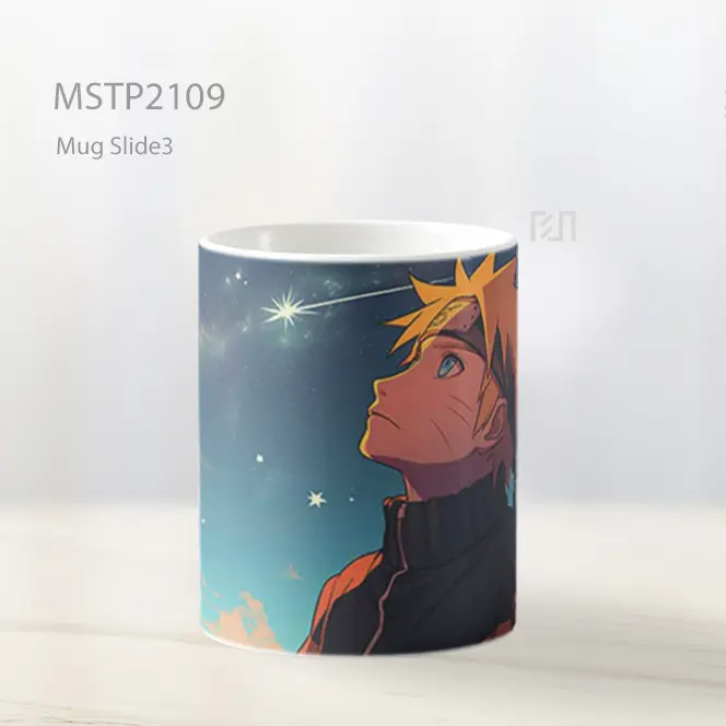 Naruto Uzumaki Impian Hokage Mug MSTP2109 - All-side / Desain