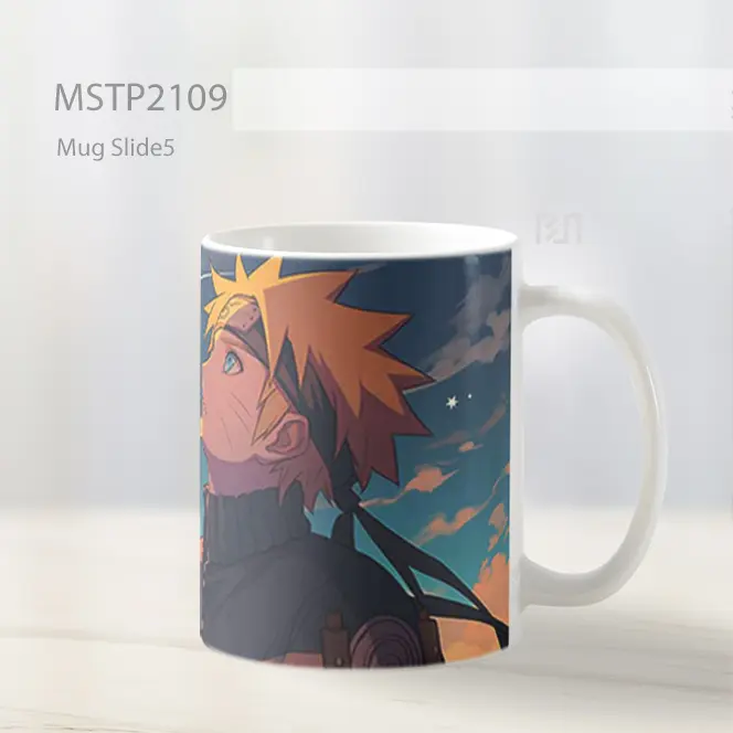 Naruto Uzumaki Impian Hokage Mug MSTP2109 - All-side / Desain