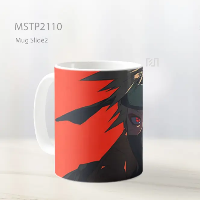 Naruto Uzumaki Kacamata Merah Mug MSTP2110 - All-side / Desain