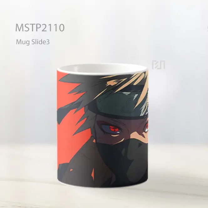 Naruto Uzumaki Kacamata Merah Mug MSTP2110 - All-side / Desain