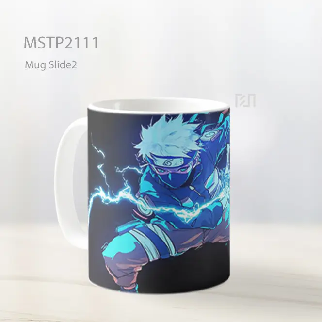 Naruto Uzumaki Kekuatan Petir Mug MSTP2111 - All-side / Desain
