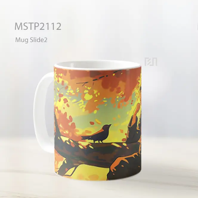 Naruto Uzumaki Kontemplasi Mug MSTP2112 - All-side / Desain