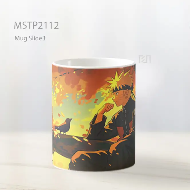 Naruto Uzumaki Kontemplasi Mug MSTP2112 - All-side / Desain