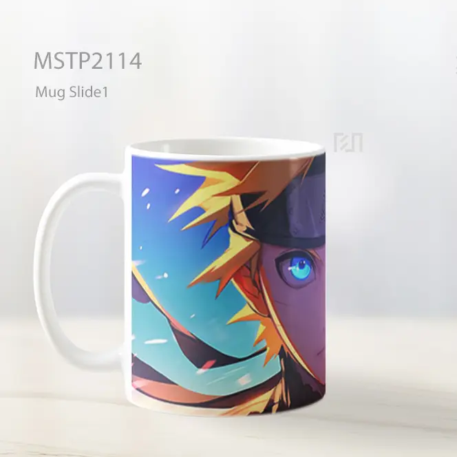 Naruto Uzumaki Kualitas Tinggi Mug MSTP2114 - All-side / Desain