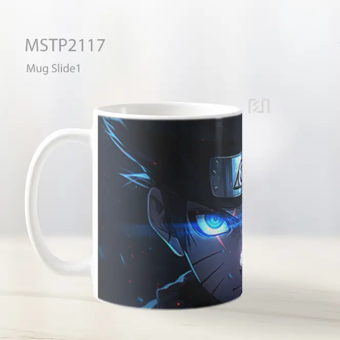 Naruto Uzumaki Mata Biru Bersinar Mug MSTP2117 - All-side / Desain