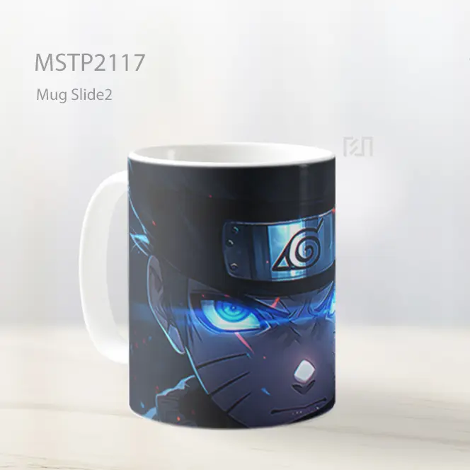Naruto Uzumaki Mata Biru Bersinar Mug MSTP2117 - All-side / Desain